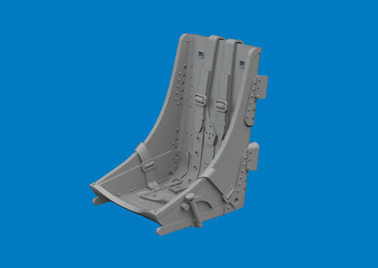 Eduard 1/48 P-40E Brassin Seat W/ Integral Belts Type 2 PRINT