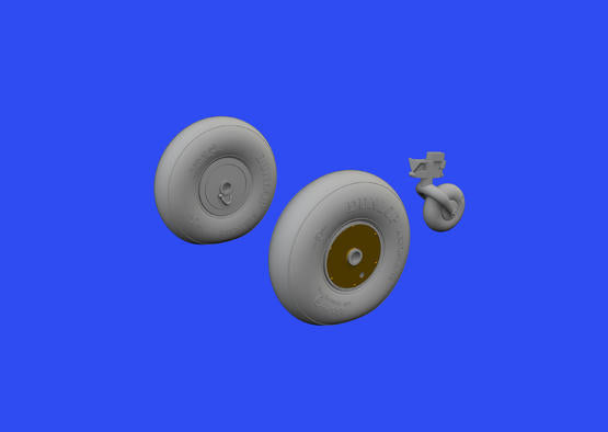 Eduard 1/48 Anson Mk.I Brassin Wheels For Airfix 