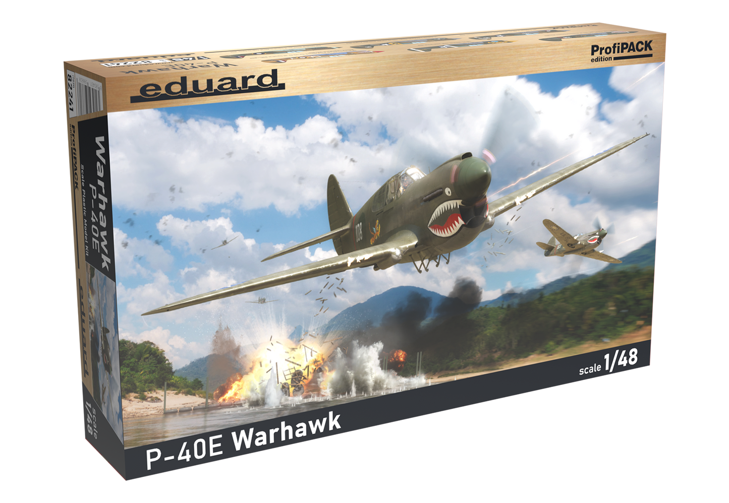 Eduard 1/48 P-40E Warhawk ProfiPACK