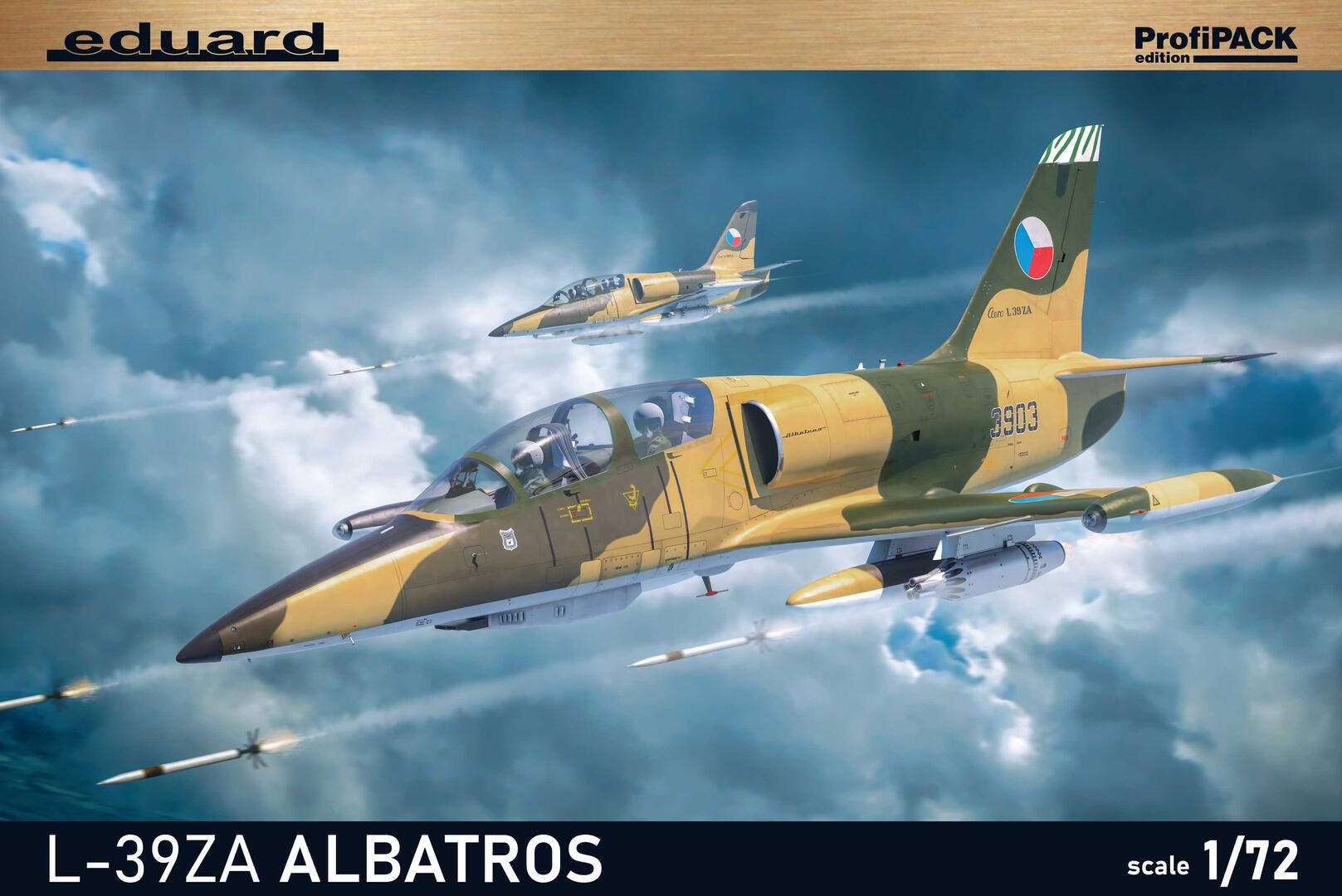 “Eduard L-39ZA Albatros 1/72 ProfiPACK kit box front”