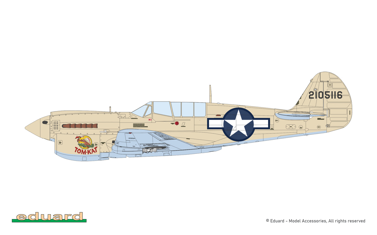 Eduard 1/48 P-40N Warhawk PROFIPACK