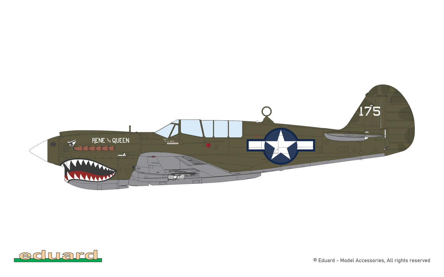 Eduard 1/48 P-40N Warhawk PROFIPACK