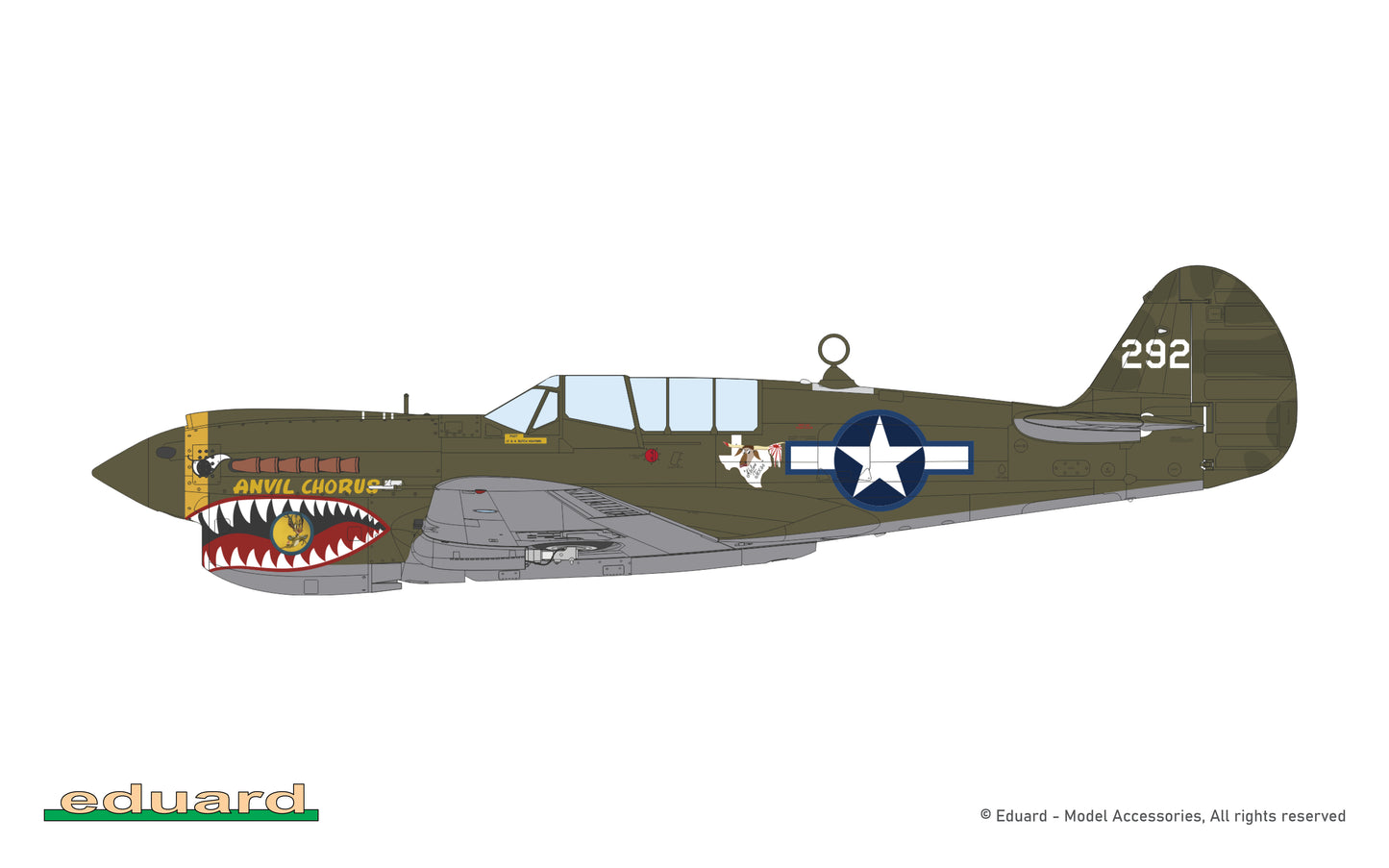 Eduard 1/48 P-40N Warhawk PROFIPACK