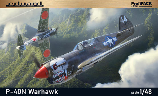 Eduard P-40N Warhawk 1/48 ProfiPACK kit box front view