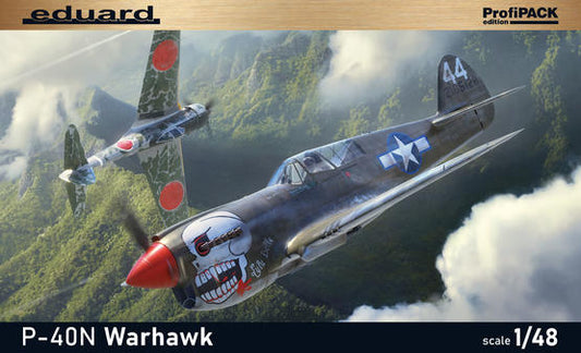 Eduard P-40N Warhawk 1/48 ProfiPACK kit box front view