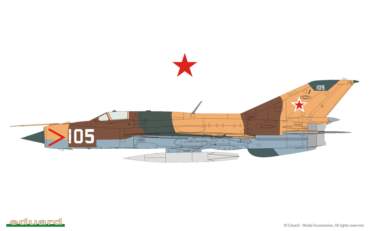Eduard 1/48 MIG-21PFM ProfiPACK