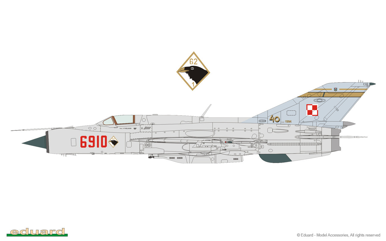 Eduard 1/48 MIG-21PFM ProfiPACK