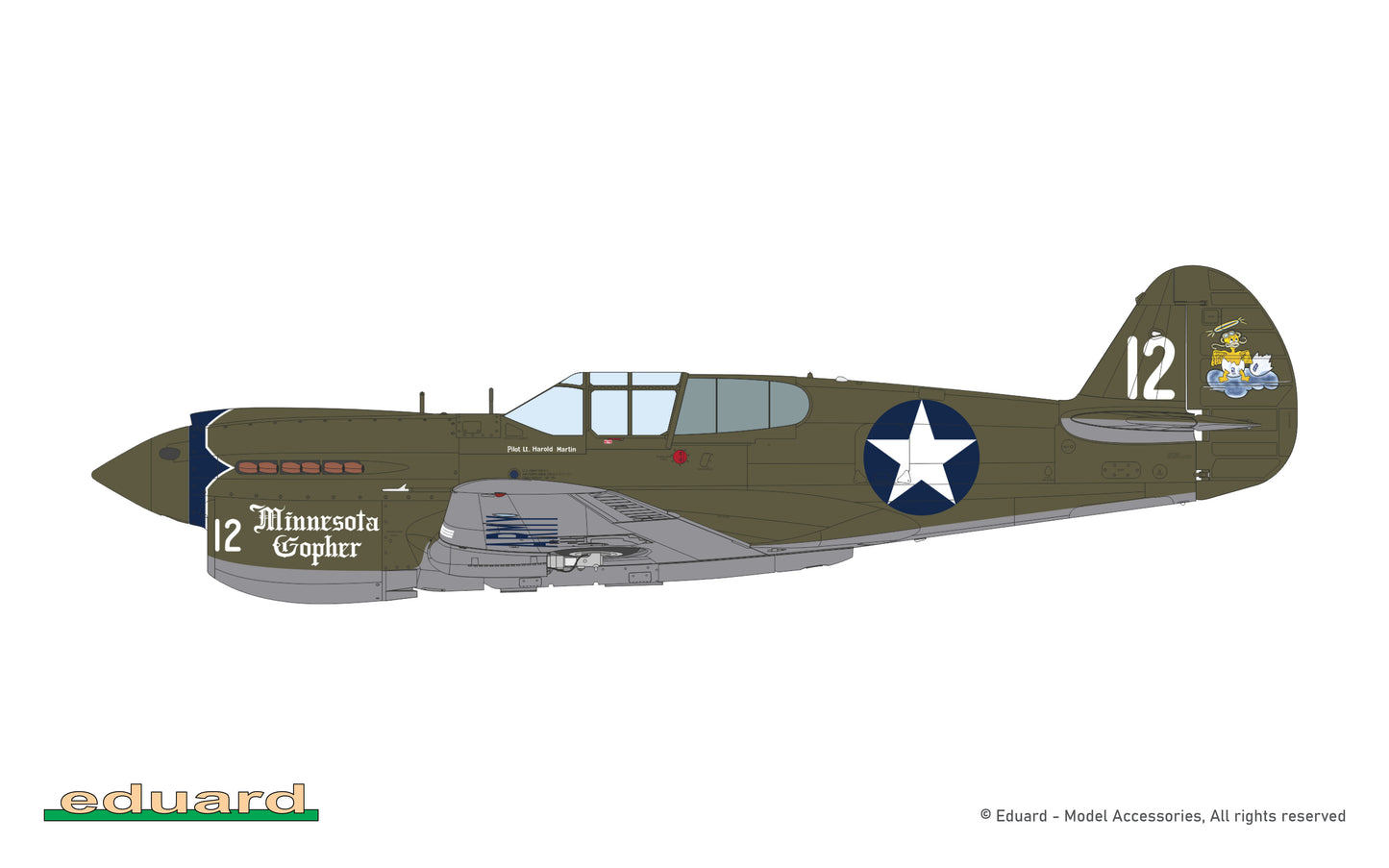 Eduard 1/48 P-40E Weekend Edition