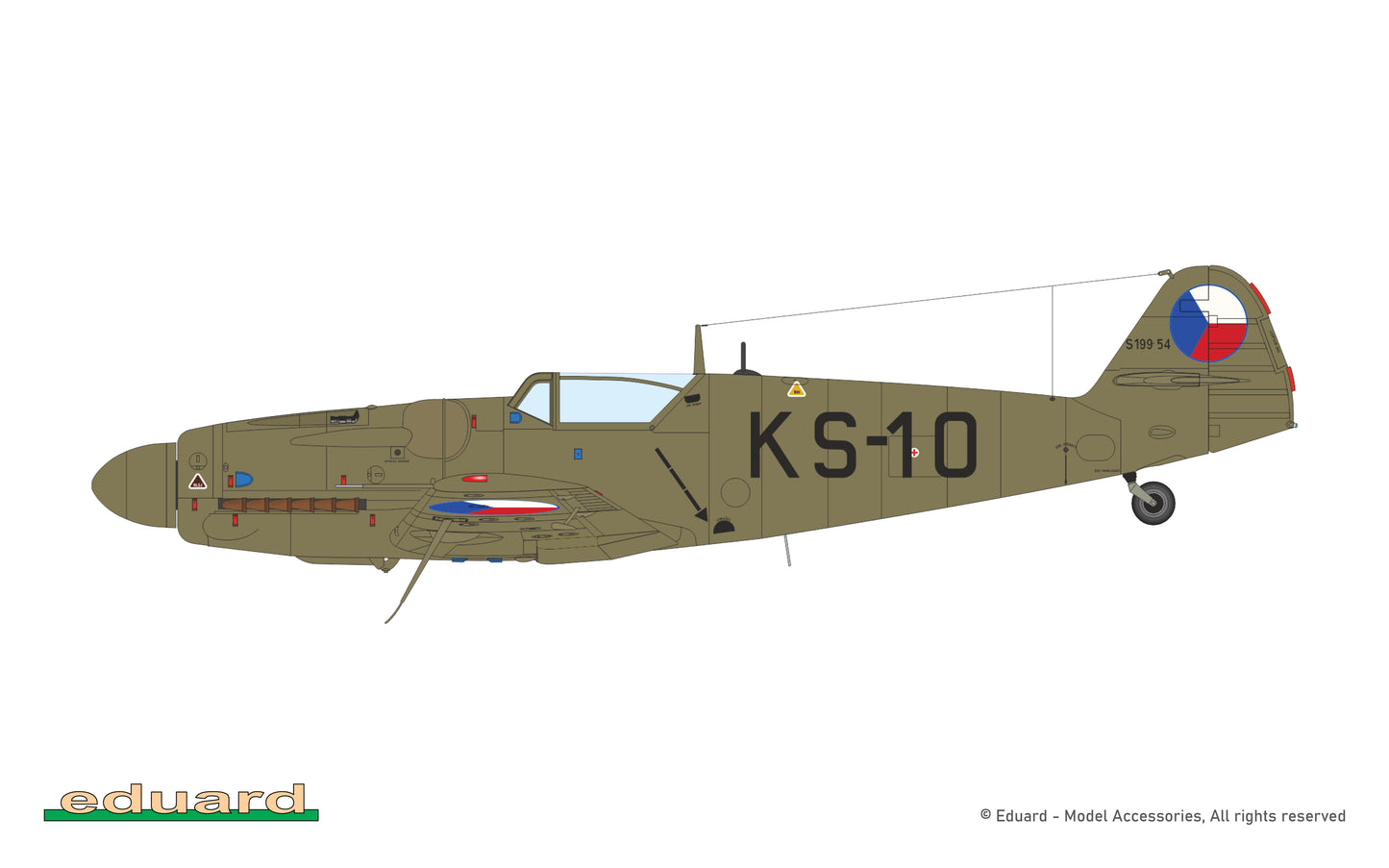 Eduard 1/48 Avia S-199 Erla Hybrid