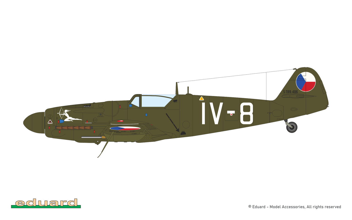 Eduard 1/48 Avia S-199 Erla Hybrid