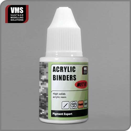 VMS Acrylic Binders Wet FX – High Solids Acrylic Resin for Model Weathering and Pigment Fixing – Vantage Modelling Solutions