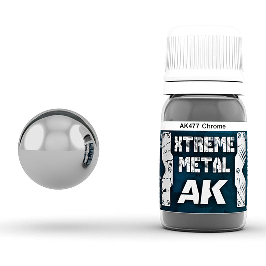 AK477 XTREME METAL CHROME 30ml