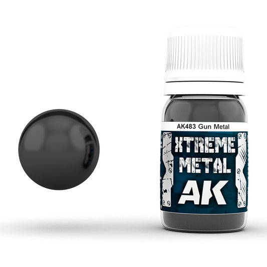 AK483 XTREME METAL GUN METAL 30ML