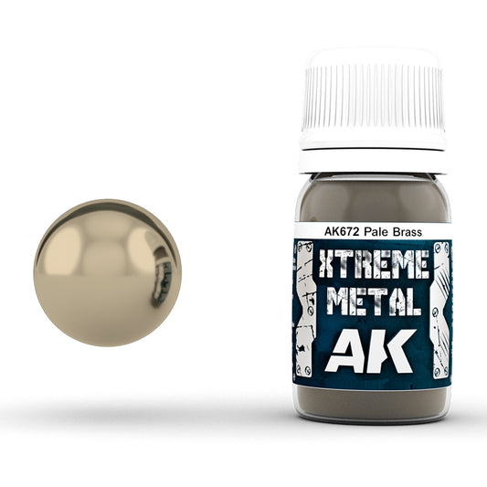 AK672 XTREME METAL PALE BRASS 30ml