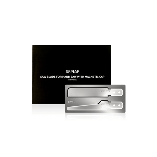 Close-up of DSPIAE fine saw blade teeth for precision cutting
