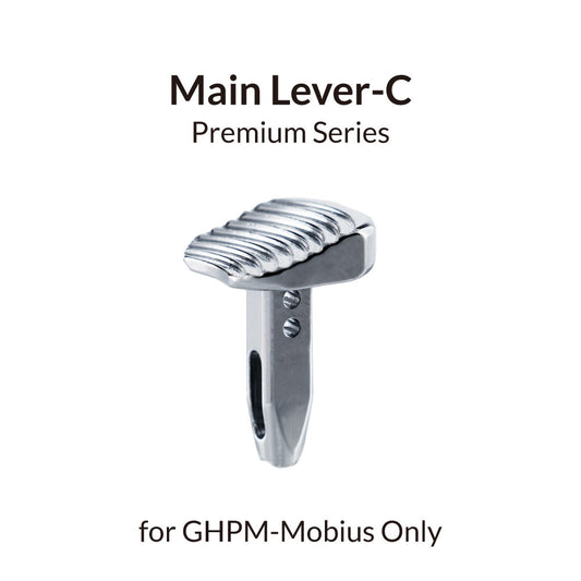Gaahleri Airbrush Main Lever C-Type for Mobius – precision ergonomic trigger lever replacement for Gaahleri Mobius airbrush.