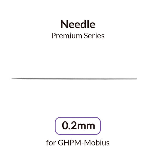 Gaahleri 0.2 mm Airbrush Needle for Mobius – precision stainless-steel replacement needle for ultra-fine detail spraying.