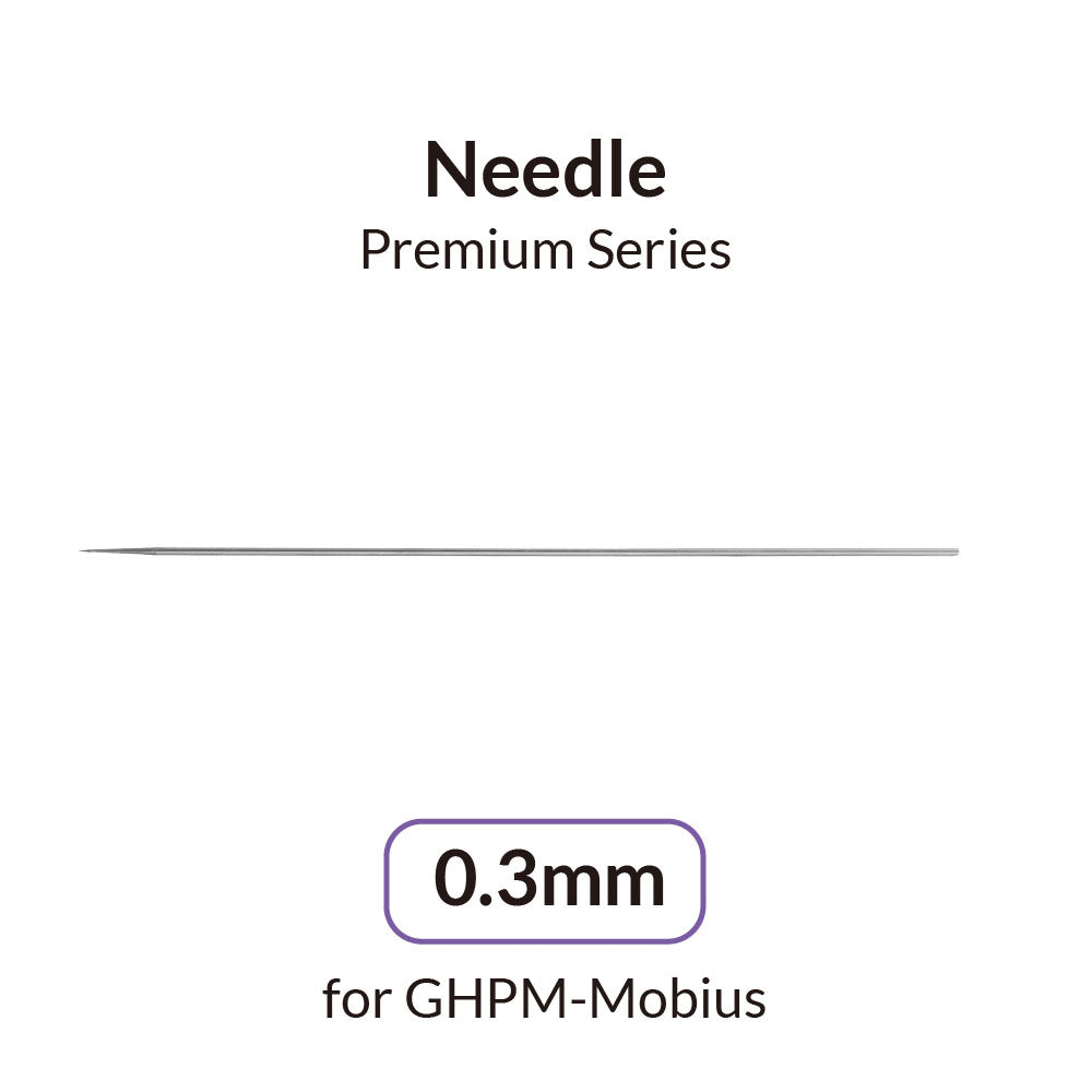 Gaahleri 0.3 mm Airbrush Needle for Mobius – precision stainless steel replacement needle for Gaahleri Mobius airbrush.