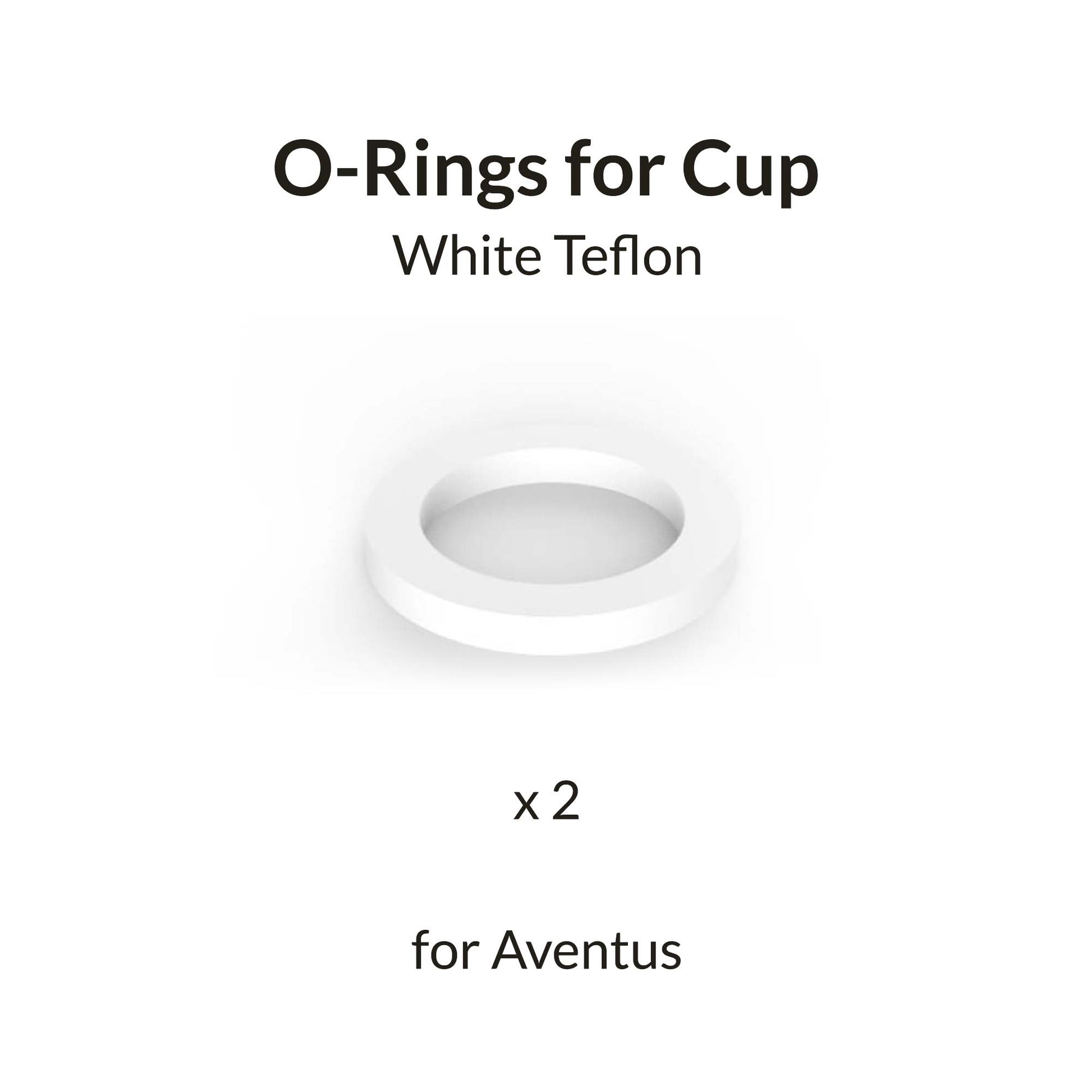 Gaahleri Aventus White O-Rings set for airbrush sealing and maintenance.