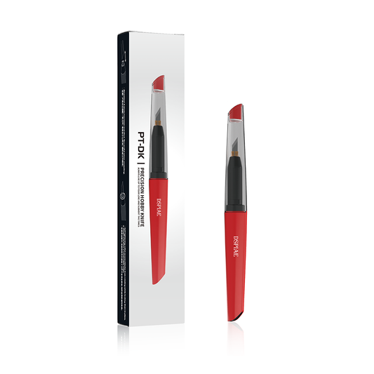 DSPIAE PT-DK precision hobby scribing knife with triangular ergonomic handle and protective cap
