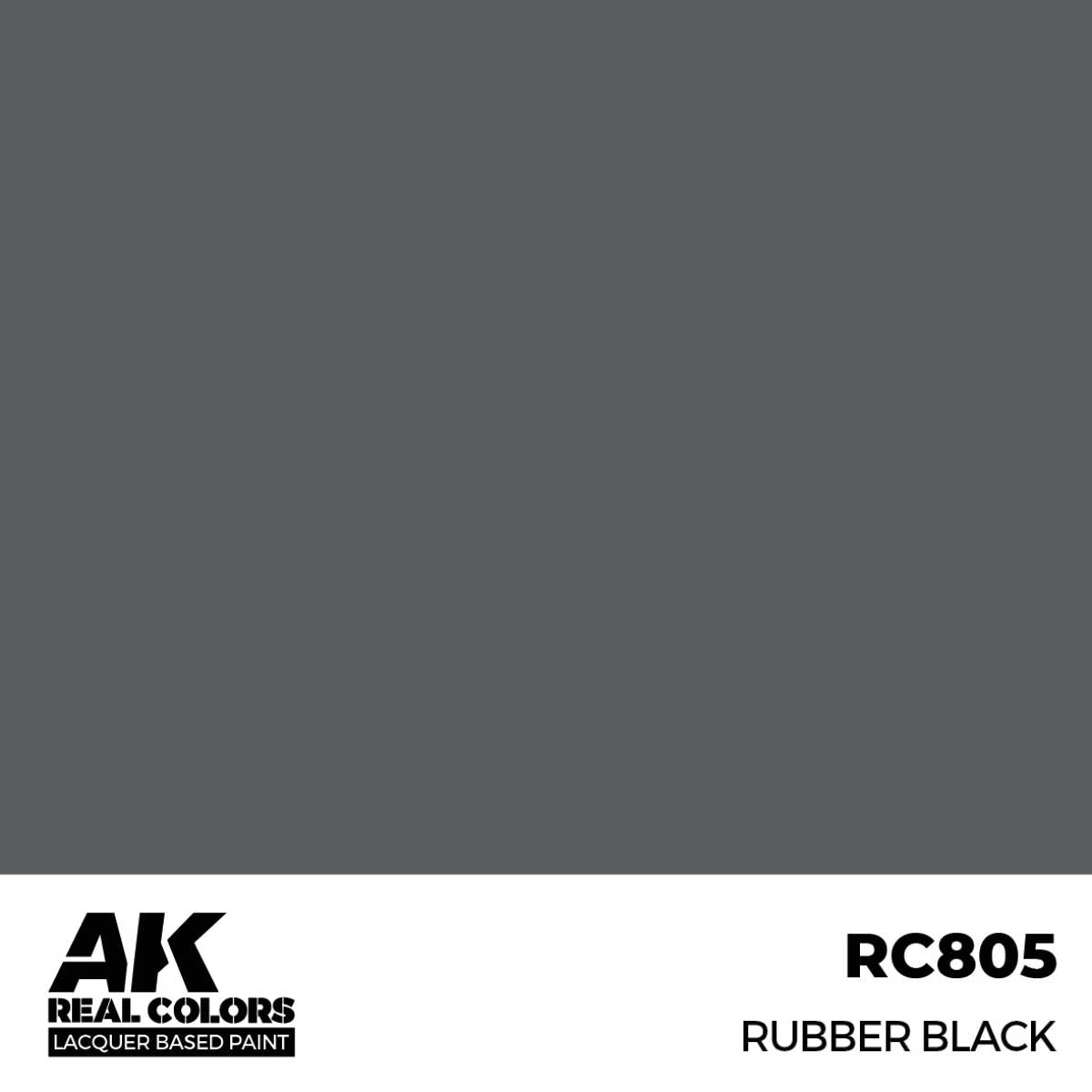 RC805 Rubber Black