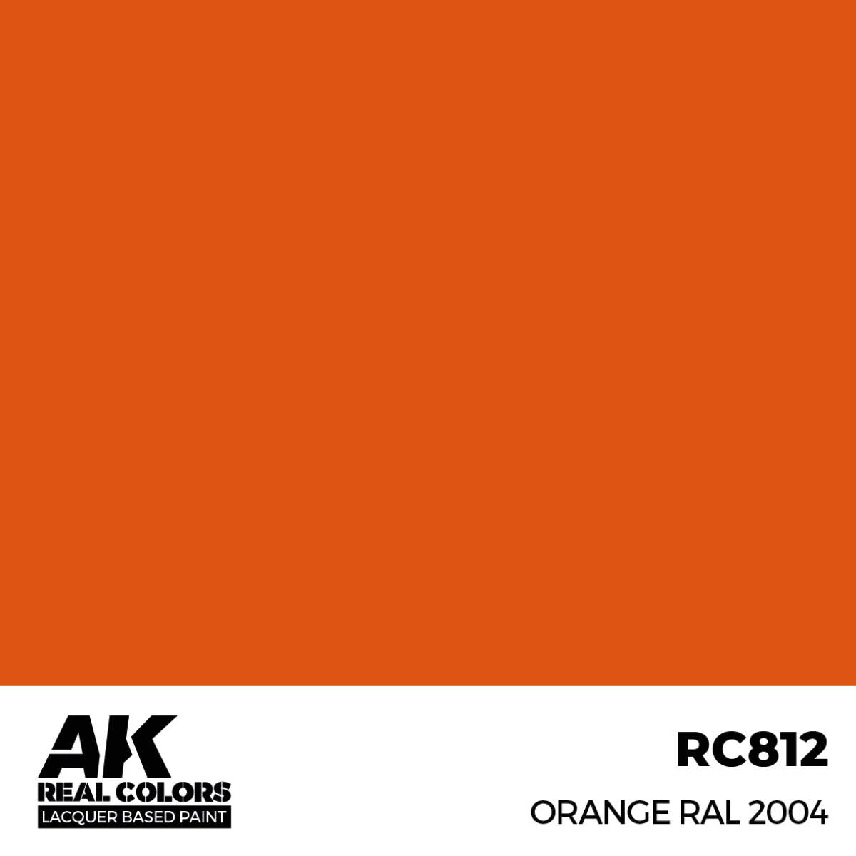 RC812 Orange RAL 2004