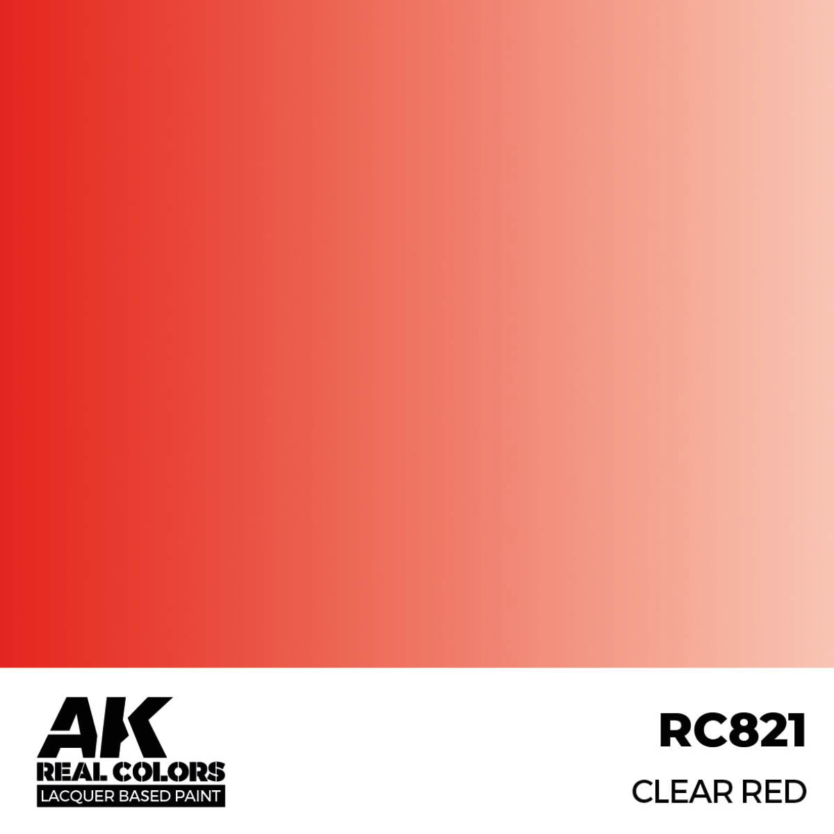 RC821 Clear Red