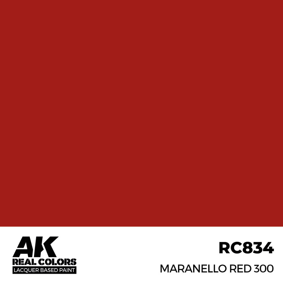 RC834 Maranello Red 300