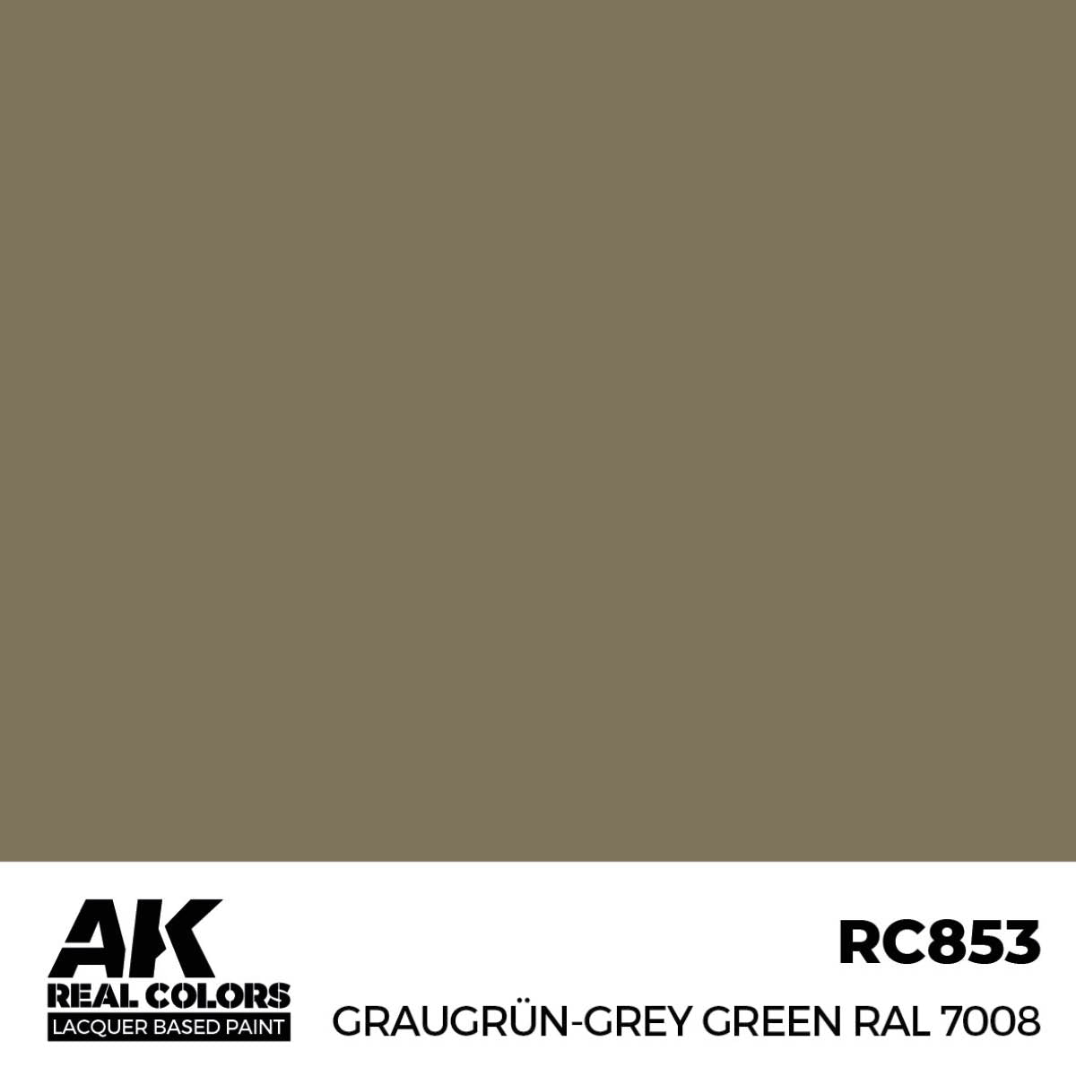 RC853 Graugrün-Grey Green RAL 7008