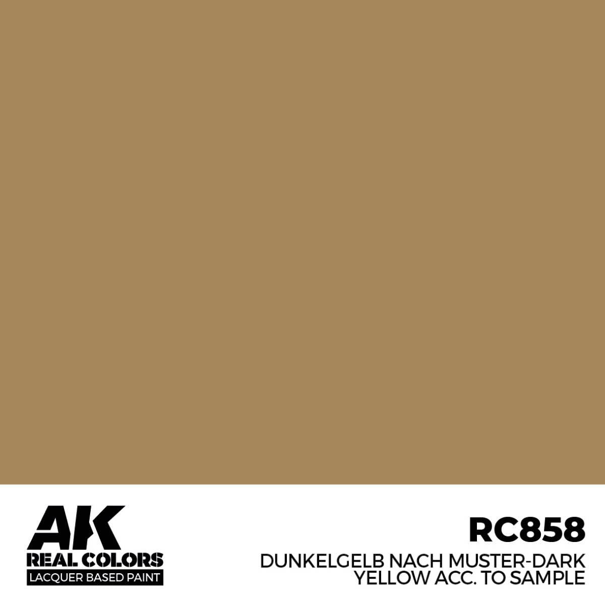 RC858 Dunkelgelb Nach Muster-Dark Yellow acc. to Sample