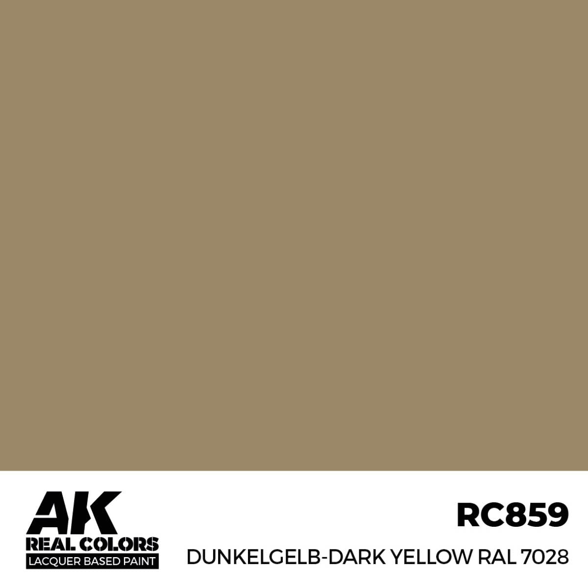 RC859 Dunkelgelb-Dark Yellow RAL 7028