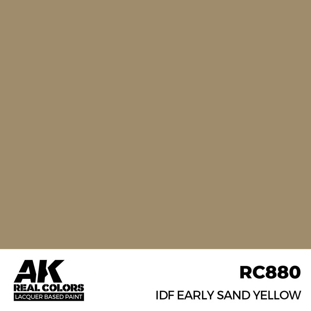 RC880 IDF Early Sand Yellow