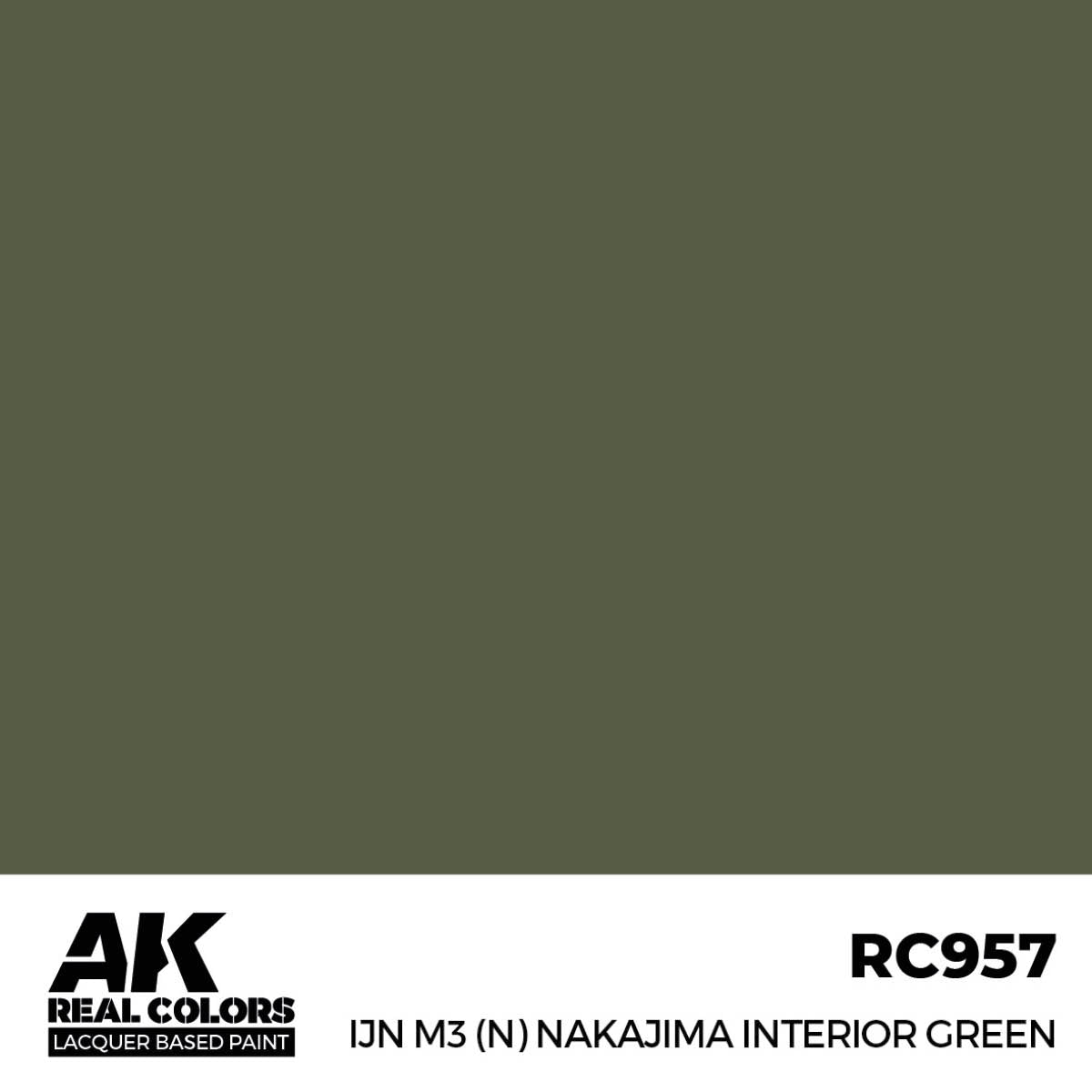 RC957 IJN M3(N) Nakajima Interior Green