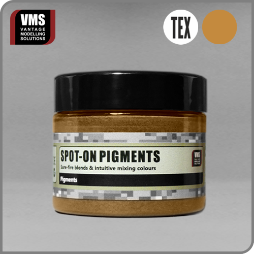 No. 06 Clay Rich Earth TEXTURED: "VMS Spot-On Pigment No. 06 Clay Rich Earth TEXTURED – Textured variant of Clay Rich Earth for added depth.