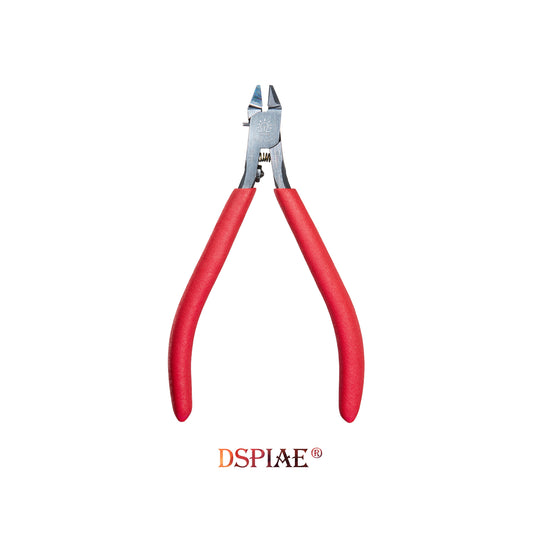 Front view of DSPIAE ST-A3.0 nipper: "DSPIAE ST-A3.0 single-blade end cutting nipper with sharp stainless steel blade and ergonomic handles i