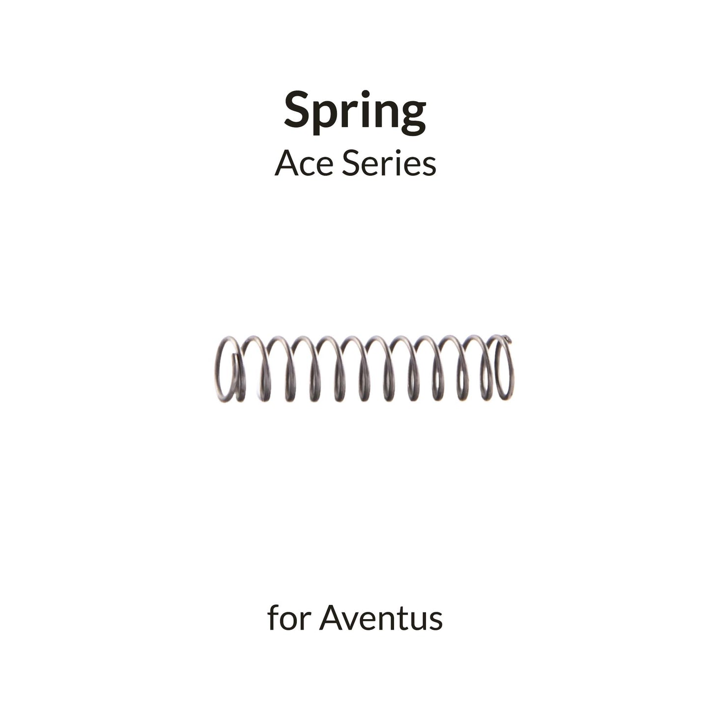 Gaahleri Aventus Spring — airbrush return spring for needle reset and smooth trigger response.