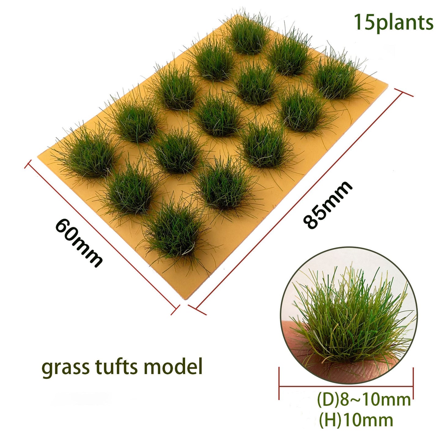 Golden Maple Miniature Scenic Grass Tufts