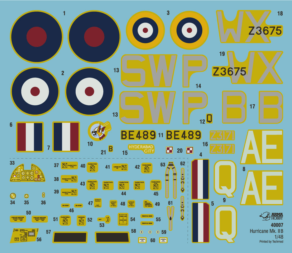 Arma Hobby 1/48 Hurricane MkIIB