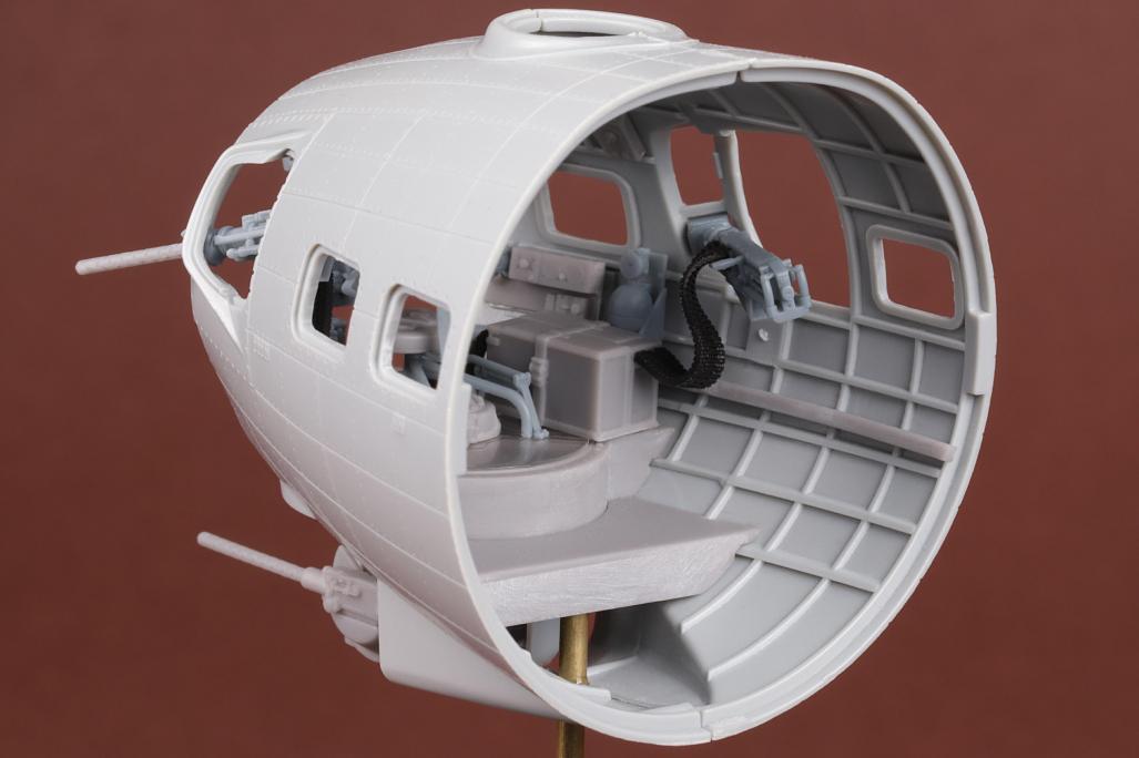 Red Fox Studio 1/48 B-17G Bombardier Position & Chin Turret Upgrade Detail Set for HK Models SBSRF-4802