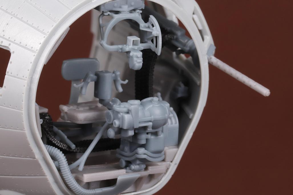 Red Fox Studio 1/48 B-17G Bombardier Position & Chin Turret Upgrade Detail Set for HK Models SBSRF-4802