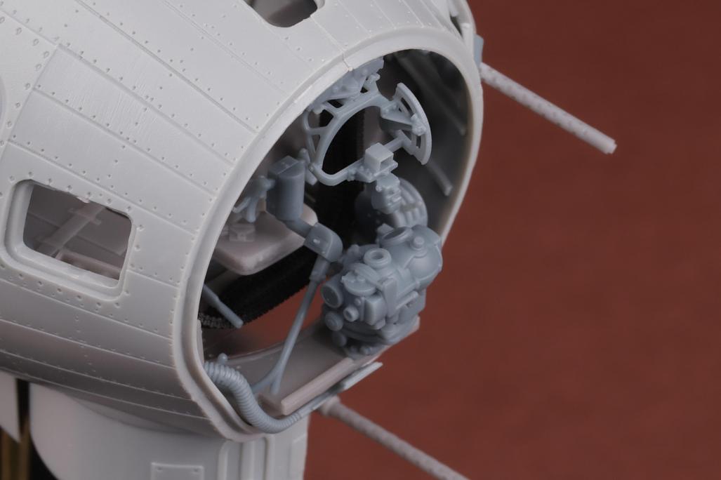 Red Fox Studio 1/48 B-17G Bombardier Position & Chin Turret Upgrade Detail Set for HK Models SBSRF-4802