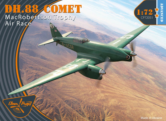Clear Prop  1/72 DH.88 Comet MacRobertson Trophy Air Race