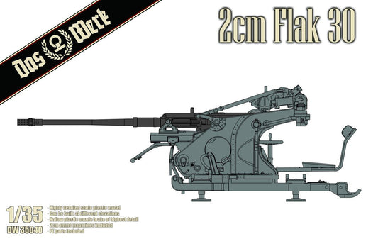 Das Werk  1/35 German 2 cm Flak 30
