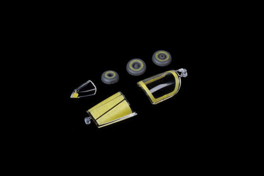 Eduard Jaguar GR.1 / GR.1A 1/48 mask set for Airfix SEPECAT Jaguar canopy and clear parts.