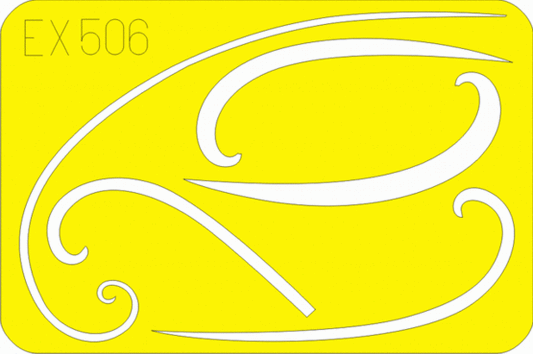 Eduard 1/48 FW190D Spinner Sprial Masks