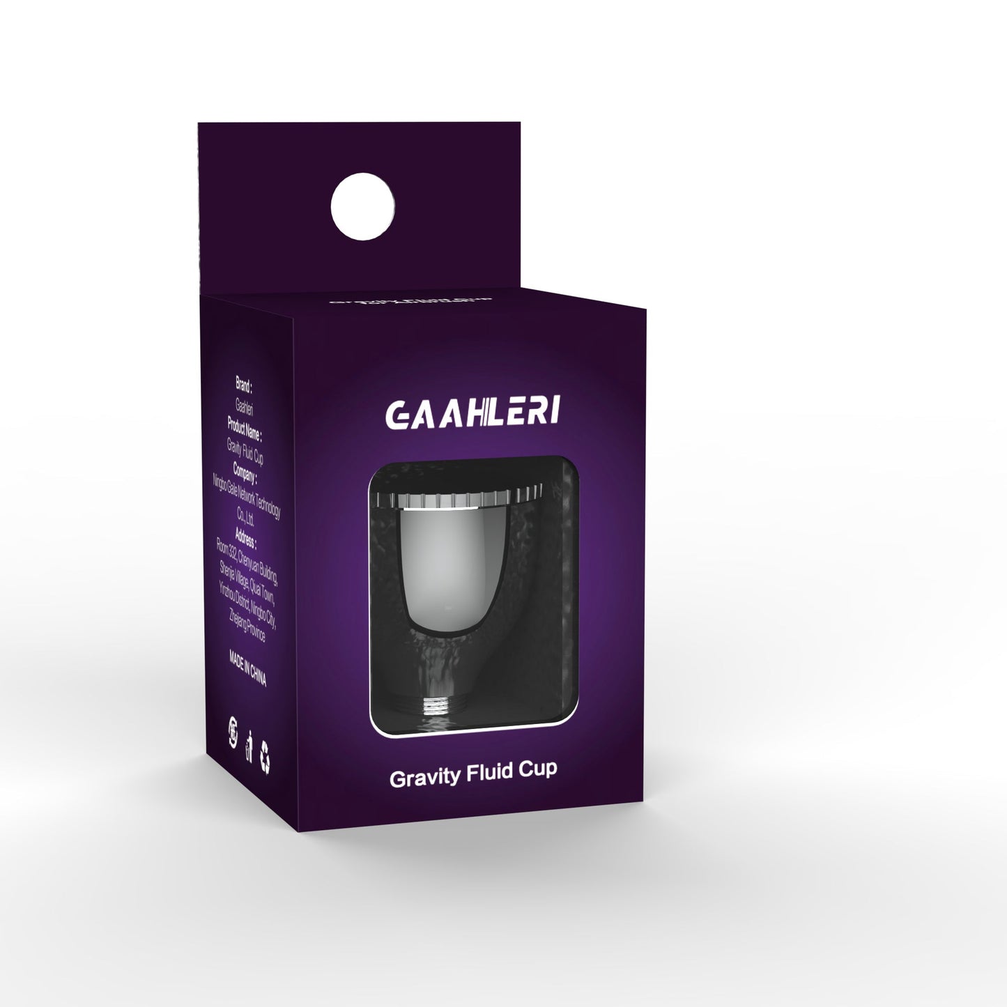 Gaahleri 1/4oz / 7ml Smooth-Level Gravity Fluid Airbrush Cup