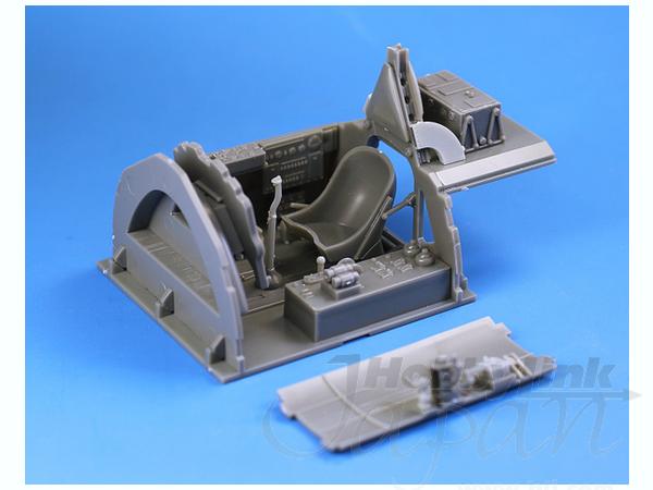 Hasegawa 1/32 Mitsubishi J2M3 Raiden Type 21 (Jack) cockpit details. 