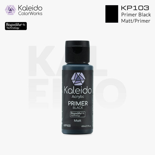 “Kaleido Colorworks KP102 Primer Gray 60ml bottle – water-based model primer”
