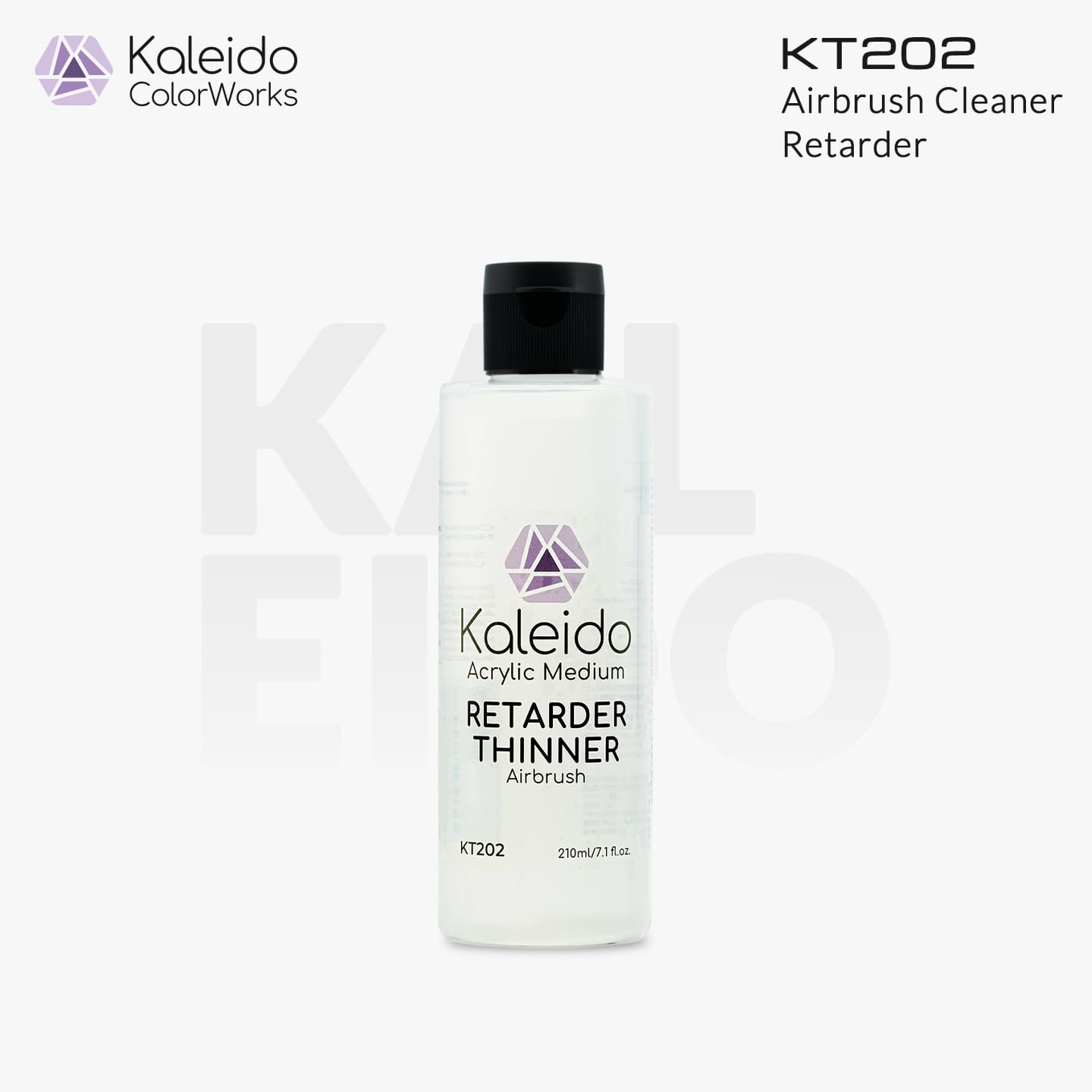 KT202 Airbrush Retarder Thinner 60 ml bottle — water-based acrylic retarder thinner for precise airbrush work on scale models and miniatures