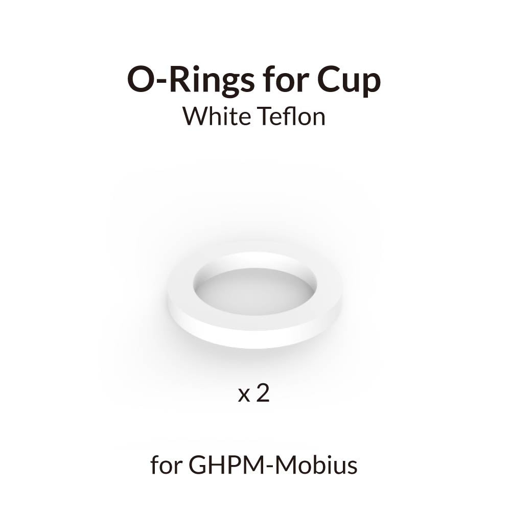 Gaahleri Teflon O-Rings for Mobius Gravity Fluid Cup – premium PTFE replacement sealing rings for Gaahleri Mobius airbrush.